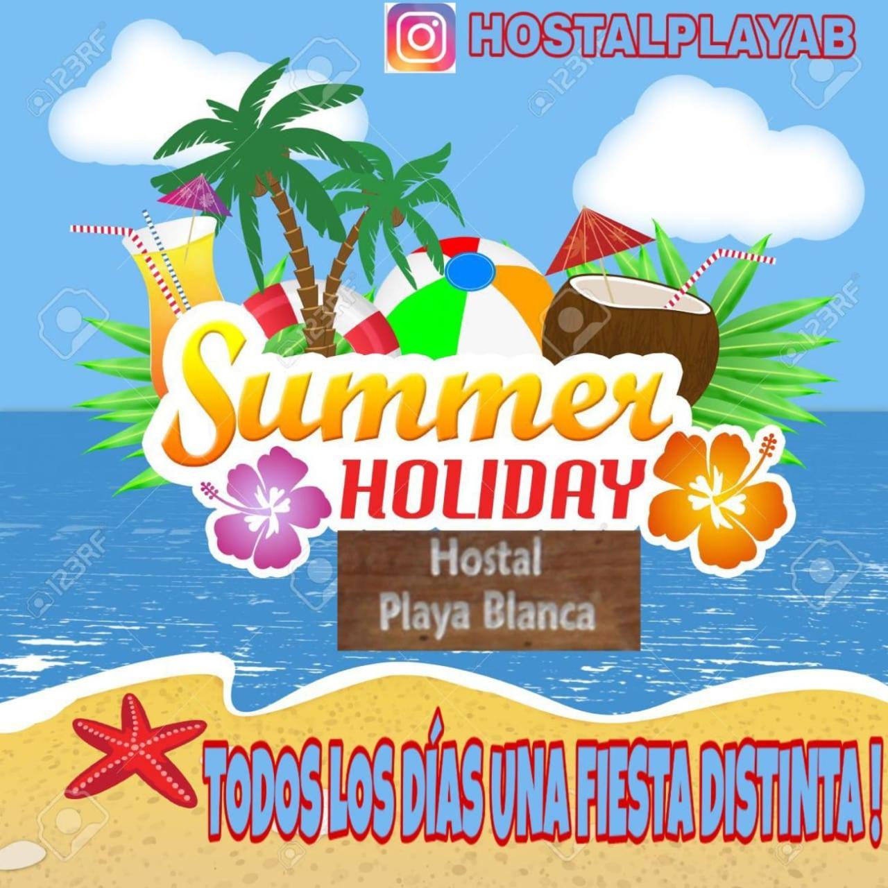 Hostal Playa Blanca Εξωτερικό φωτογραφία